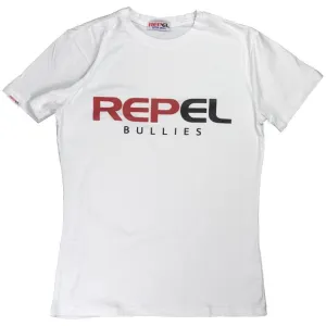 Repel Bullies Muscle T-Shirt - White