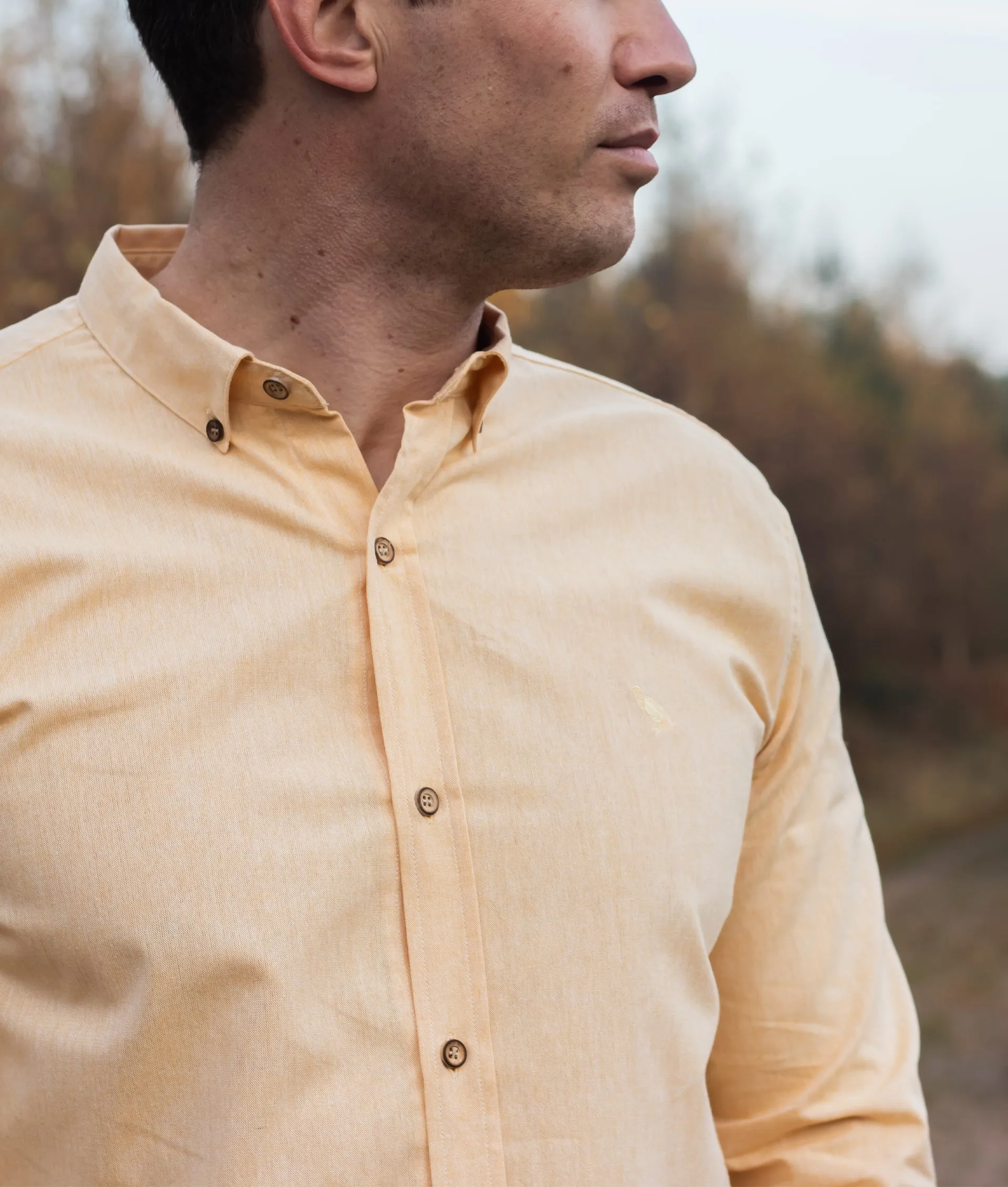 Ridware Chambray Shirt - Yellow