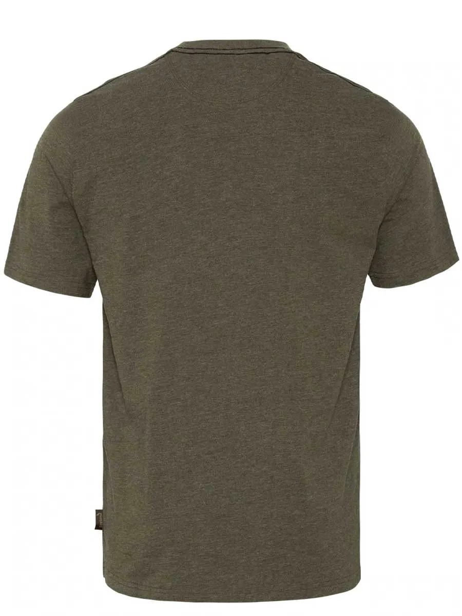 SEELAND Outdoor T-Shirt - Men's - Pine Green Melange