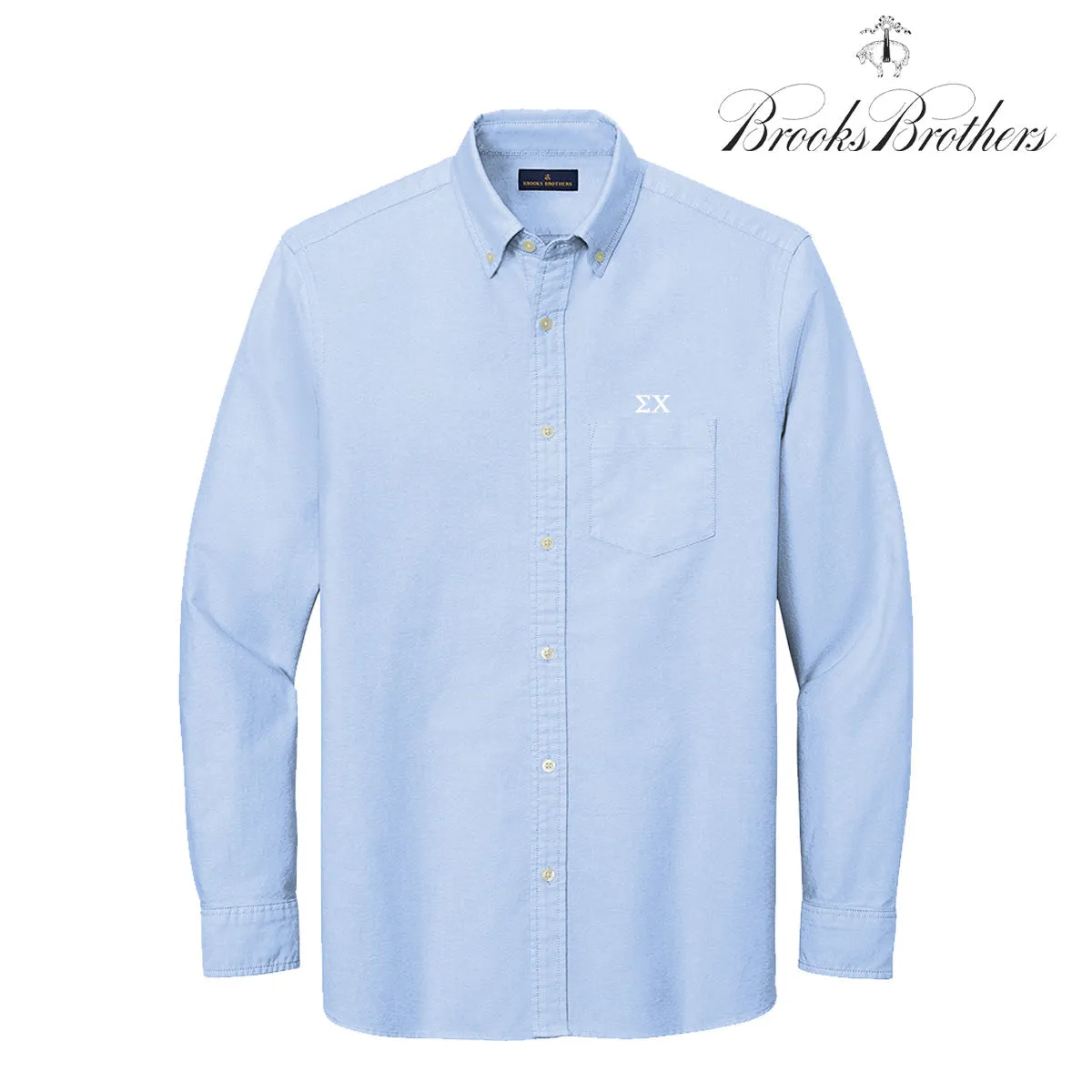 Sigma Chi Brooks Brothers Oxford Button Up Shirt