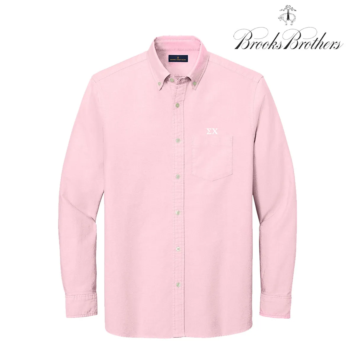 Sigma Chi Brooks Brothers Oxford Button Up Shirt