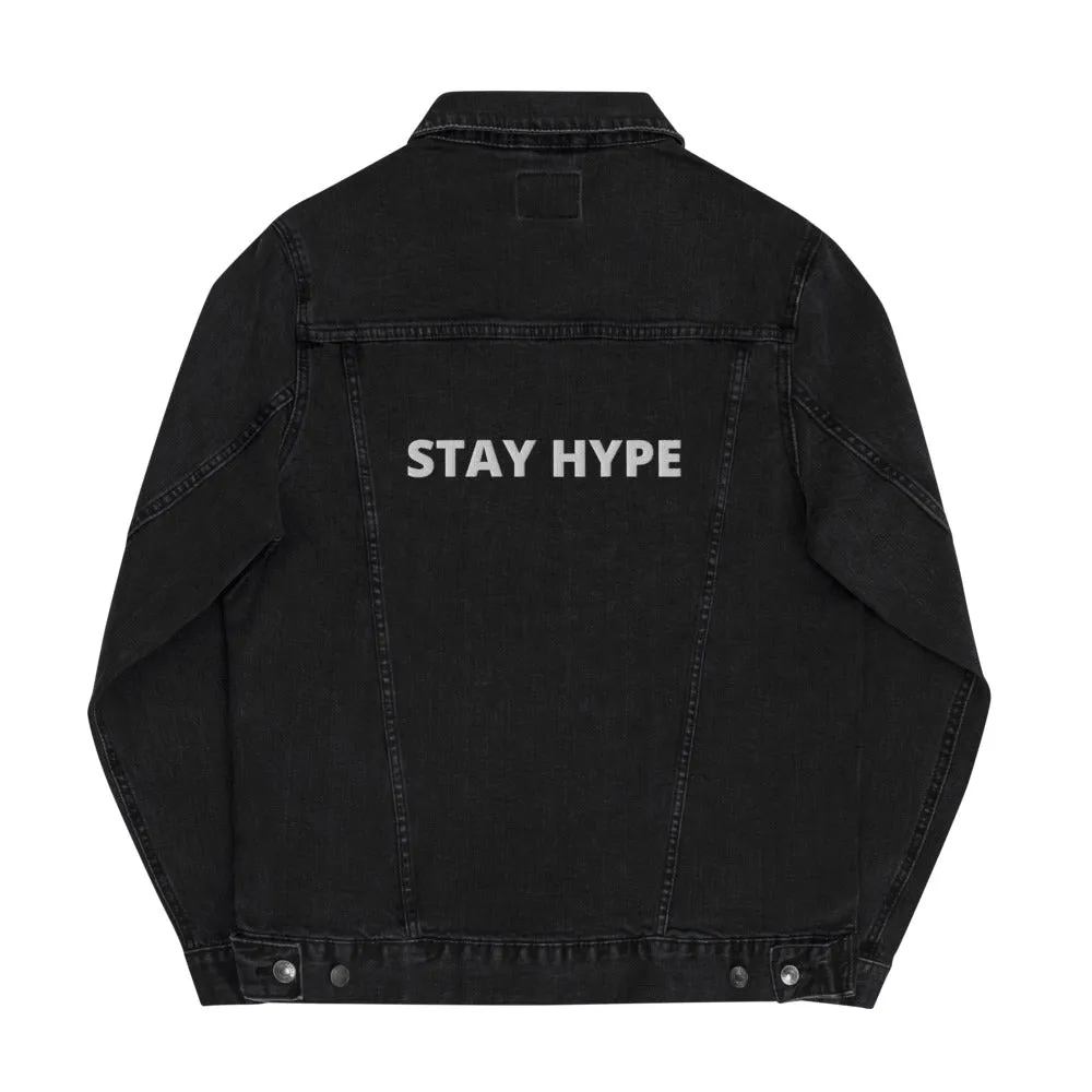 Stay Hype Unisex Denim Jacket