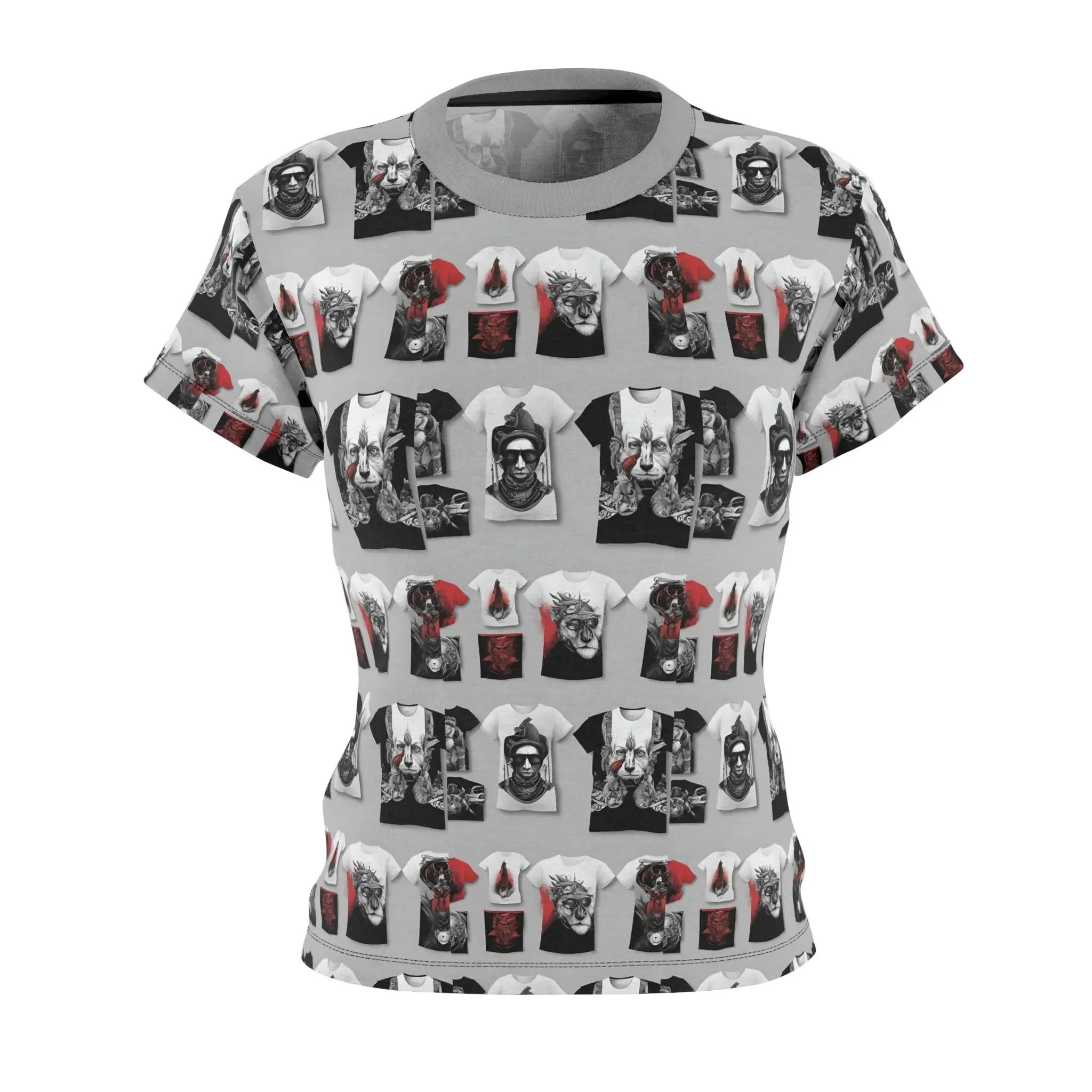 T-Shirt Graphic Art Women's Cut & Sew Tee