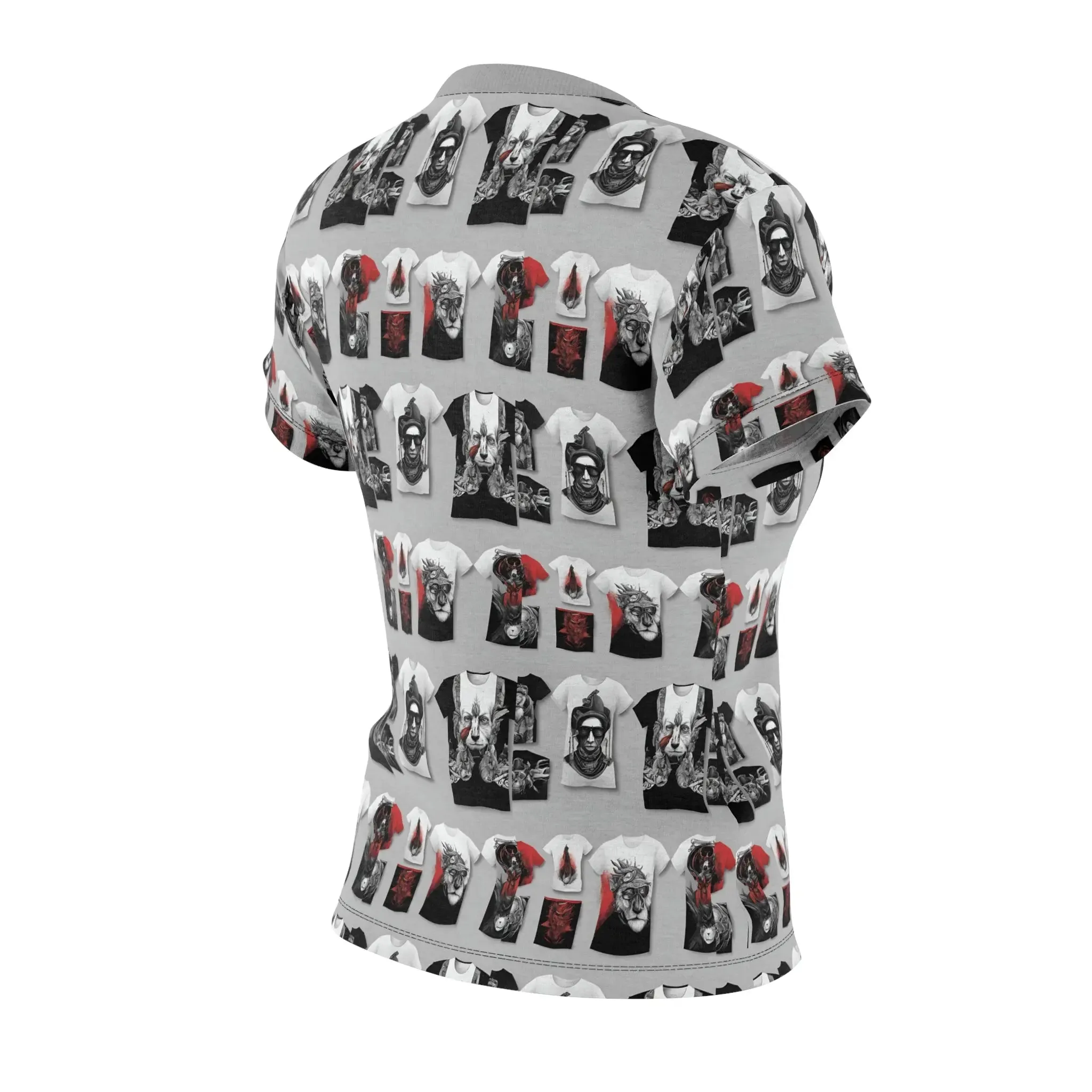 T-Shirt Graphic Art Women's Cut & Sew Tee