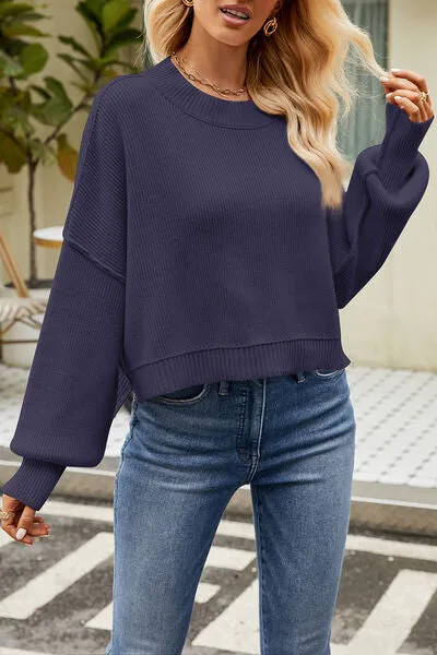 TEEK - Round Neck Angle Sweater