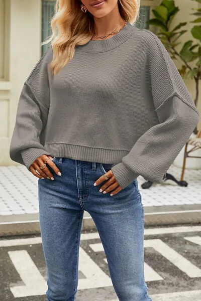 TEEK - Round Neck Angle Sweater