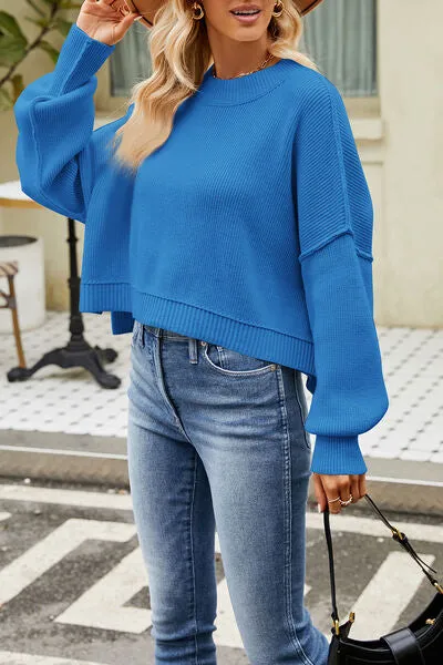 TEEK - Round Neck Angle Sweater