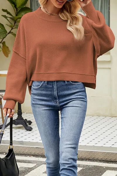 TEEK - Round Neck Angle Sweater