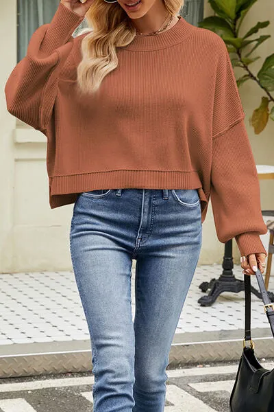 TEEK - Round Neck Angle Sweater