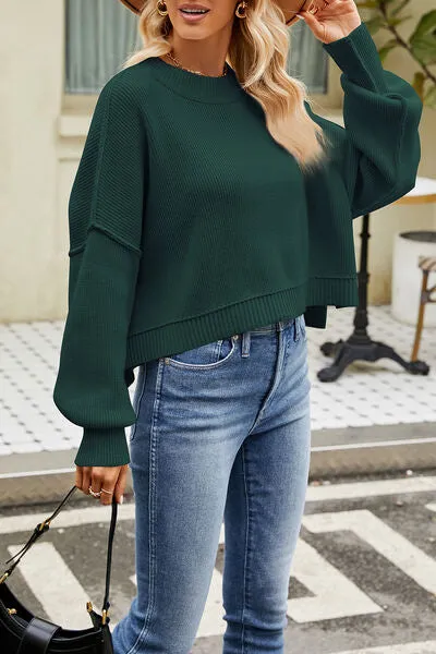 TEEK - Round Neck Angle Sweater