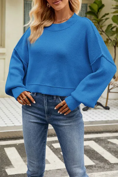 TEEK - Round Neck Angle Sweater