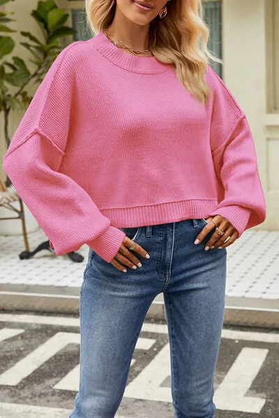 TEEK - Round Neck Angle Sweater