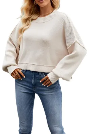 TEEK - Round Neck Angle Sweater