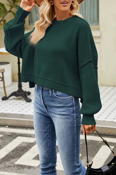 TEEK - Round Neck Angle Sweater