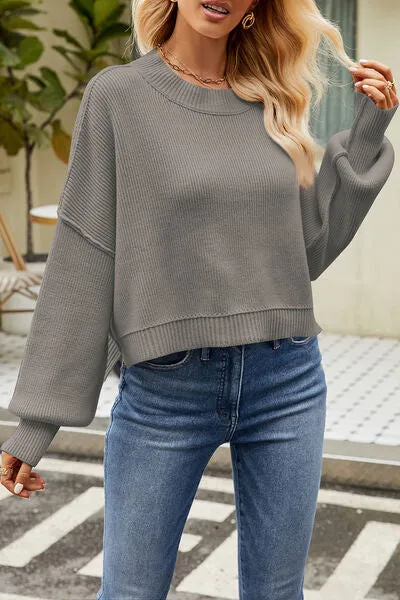 TEEK - Round Neck Angle Sweater