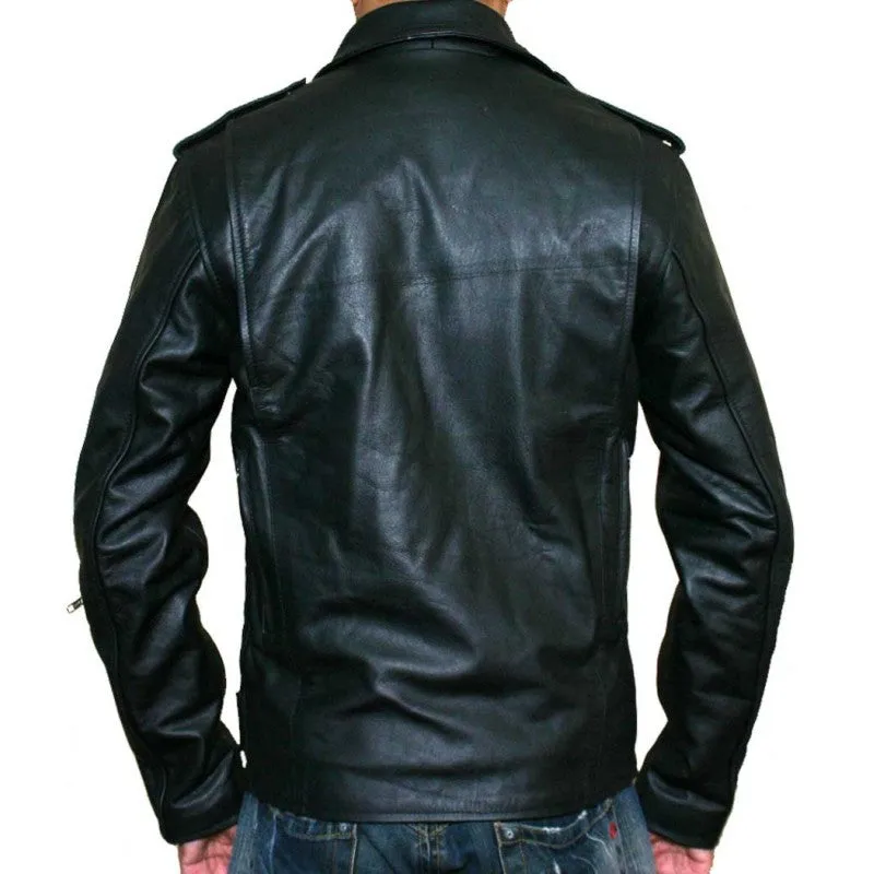 Terminator 2 Judgment Day Arnold Schwarzenegger Leather Jacket