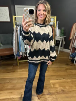 The Marcia Zig-Zag Stitch Sweater