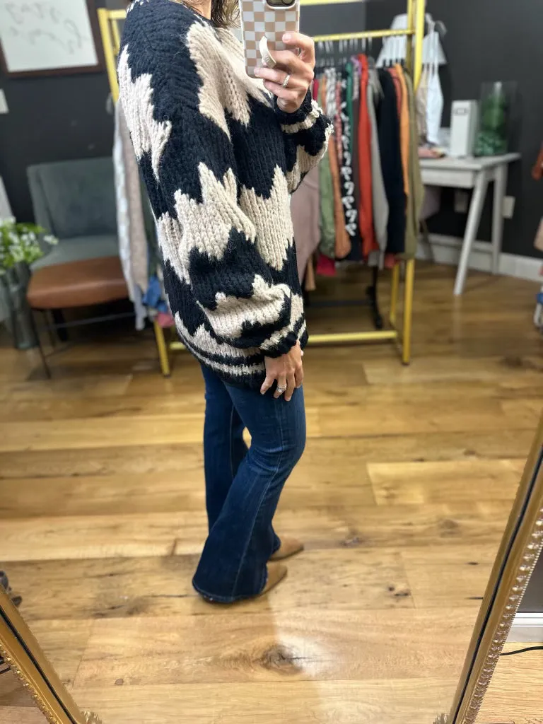 The Marcia Zig-Zag Stitch Sweater