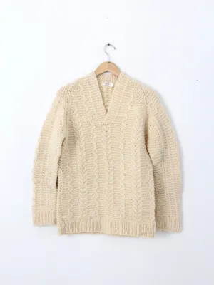 vintage Greek wool sweater