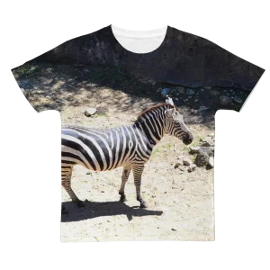 Zebra Classic Sublimation Adult T-Shirt